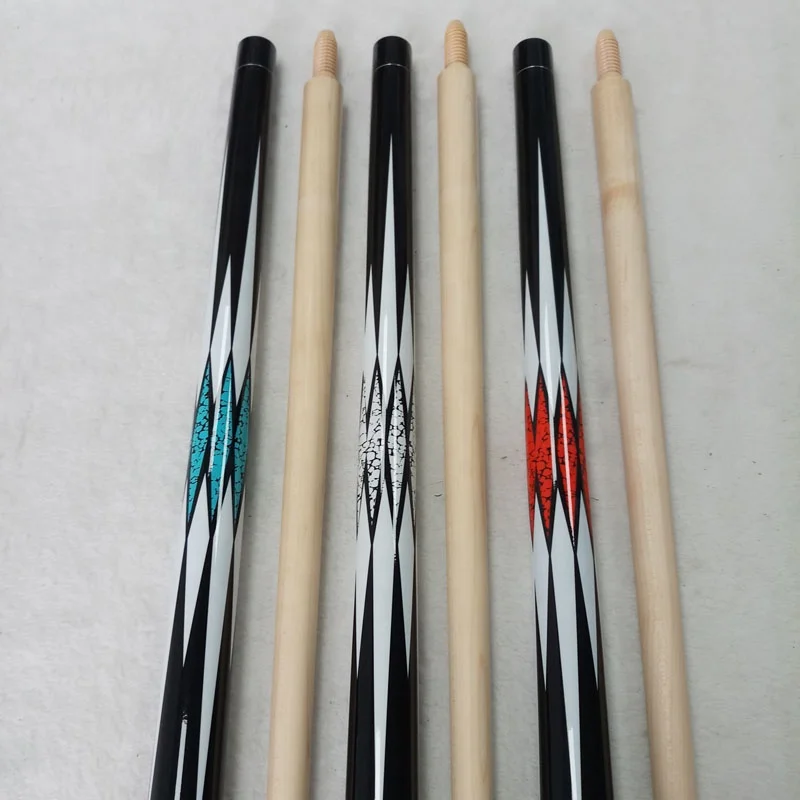 Jassinry 145cm Maple Wood Pool Cues In 12mm Wood Joint Carom Billiards