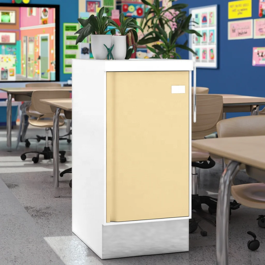Healthcare Single Door Undercounter Cabinet 800mm for Pharmacy Storage with Reinforced Frame and Soft-Close Mechanism 6