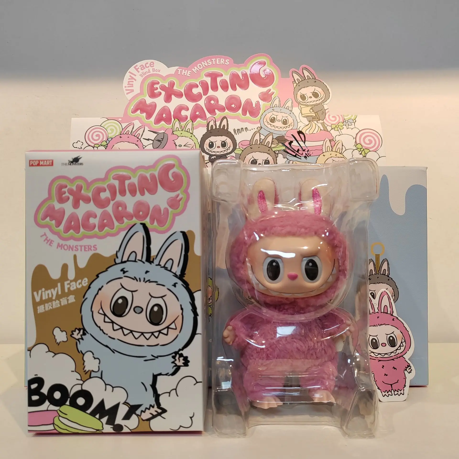 Wholesale Pop Mart the Monster Exciting Macaron Plush Toy