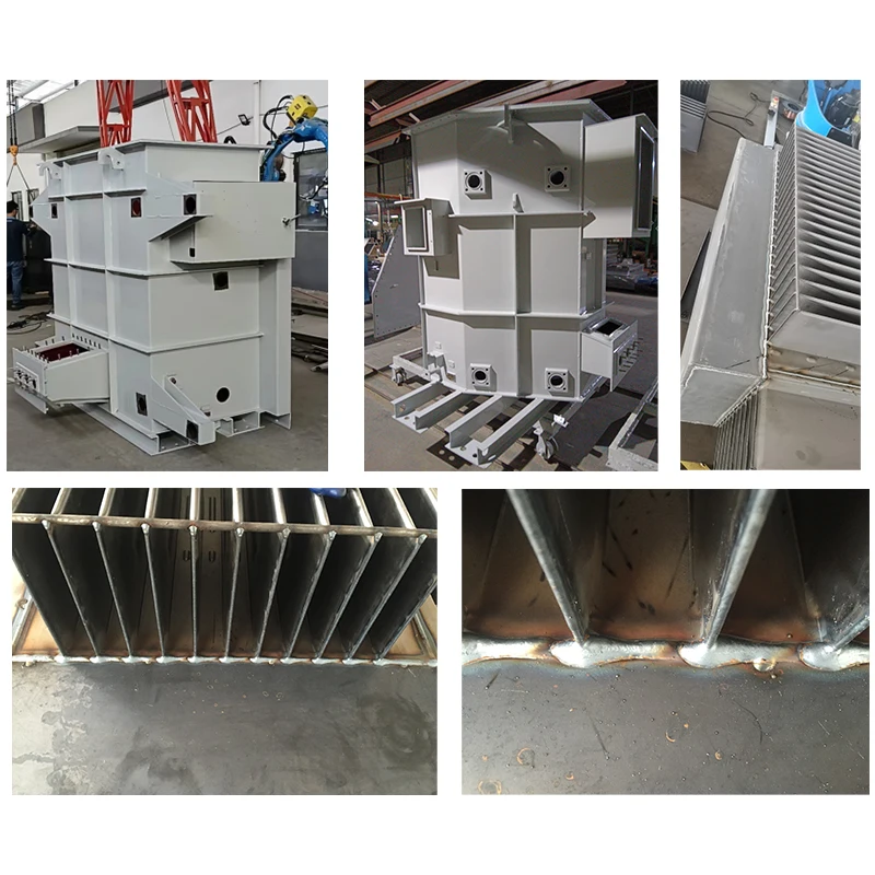 Automatic Transformer Corrugated Fin Radiator Fin Welding Robot Transformer tank Welding Robot Machine