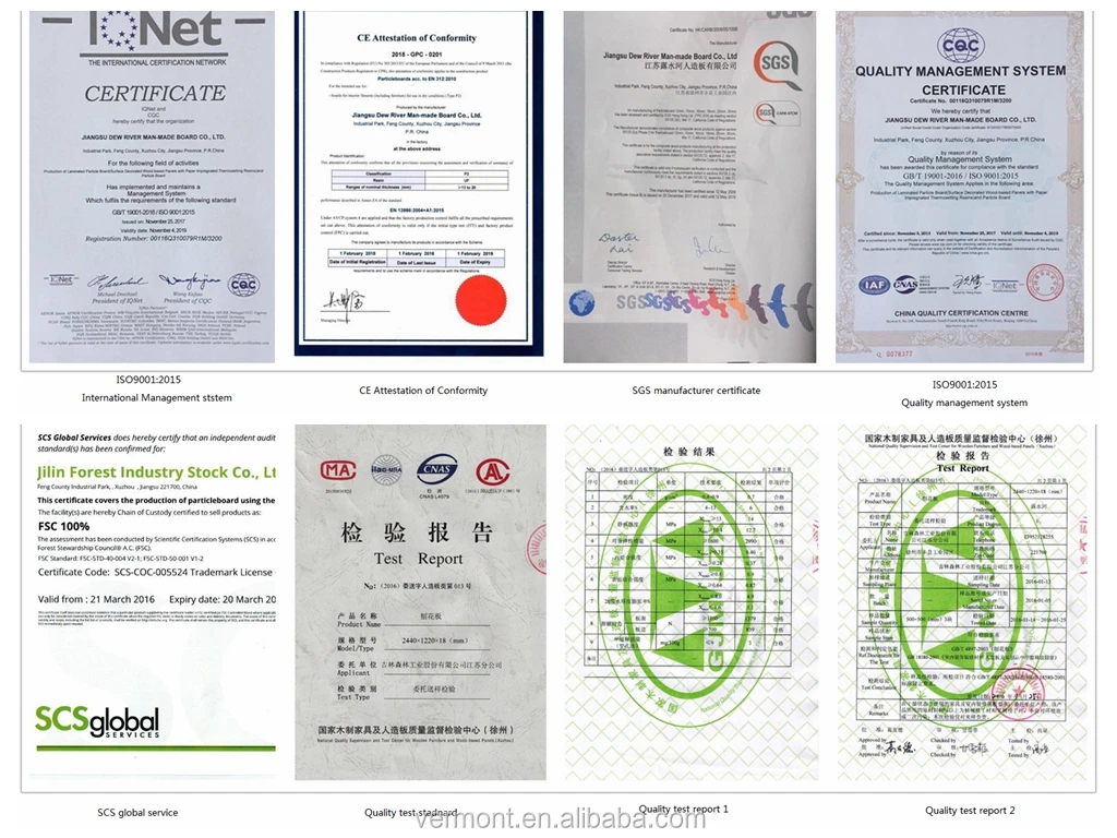 Hangzhou Vermont Deep Color Free Design Pvc Membrane Kitchen