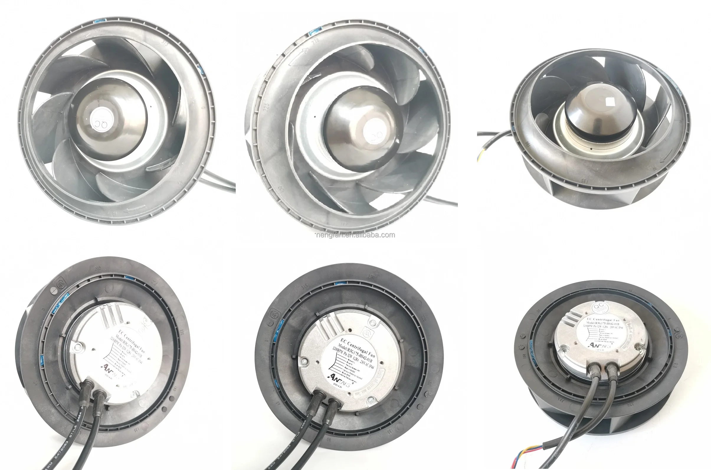 Centrifugal Fan, 100-240v, R3G225, Radial - detail 4
