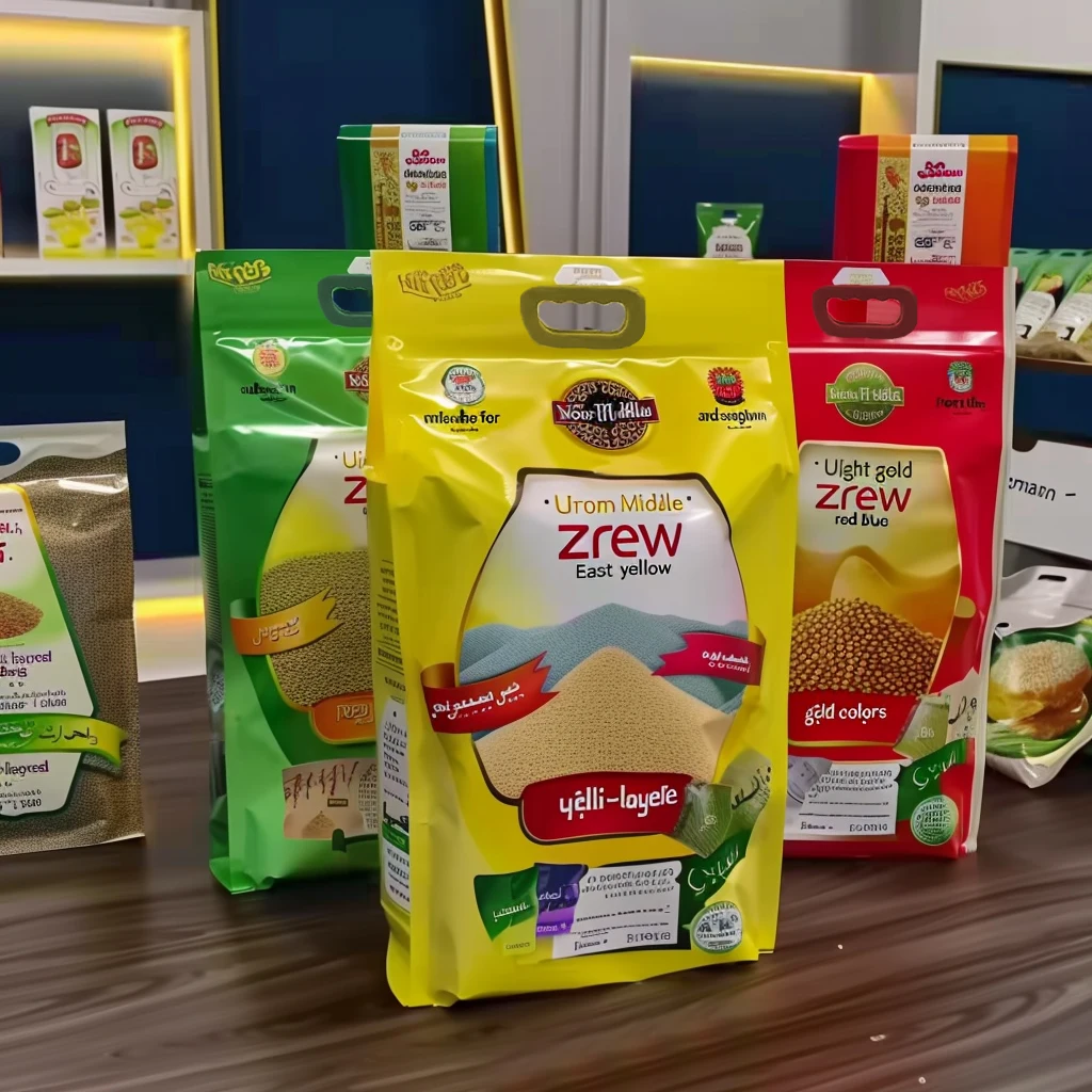 Custom Printed Basmati Thai Rice Packing Bag 10kg 15kg 20kg 30kg 50kg Laminated BOPP PP Woven Empty Rice Sack Plastic Packaging