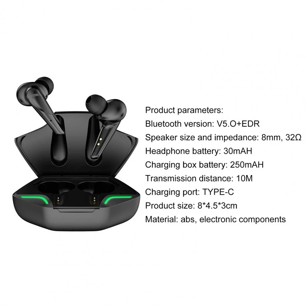 Wireless Earphone X15 Pro True Blue Tooth Gaming Headset G11 Low