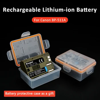 KingMa Rechargeable Li-ion Battery BP511 BP-511 for Canon BP-511A detail image