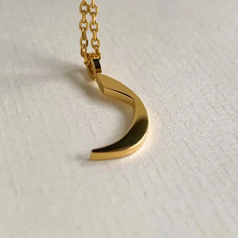Inspire Stainless Steel Jewelry Arabic Letter Necklace Custom ANY Religious Islamic Jewelry  Muslim Jewelry