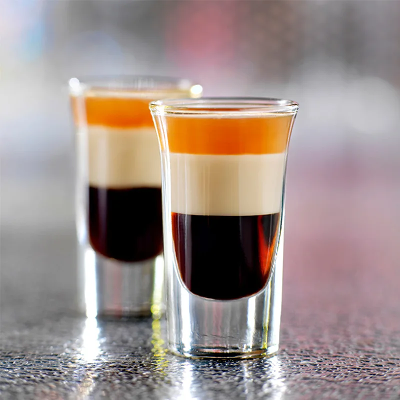 Wine Whiskey Cup Blank Sublimation Espresso Glasses Small Bullet