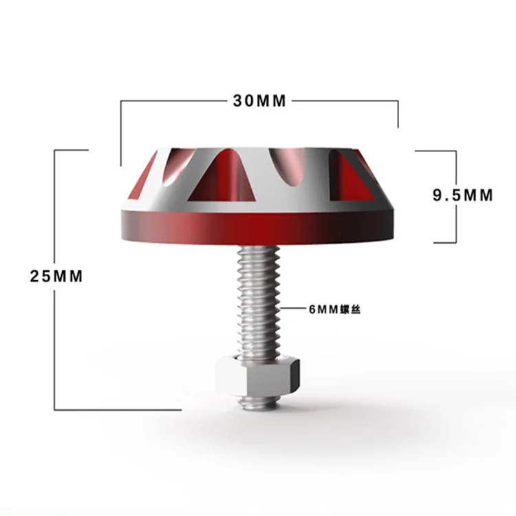 Универсальное Украшение для кузова автомобиля винт мотоцикла Модифицированная прокладка большая с