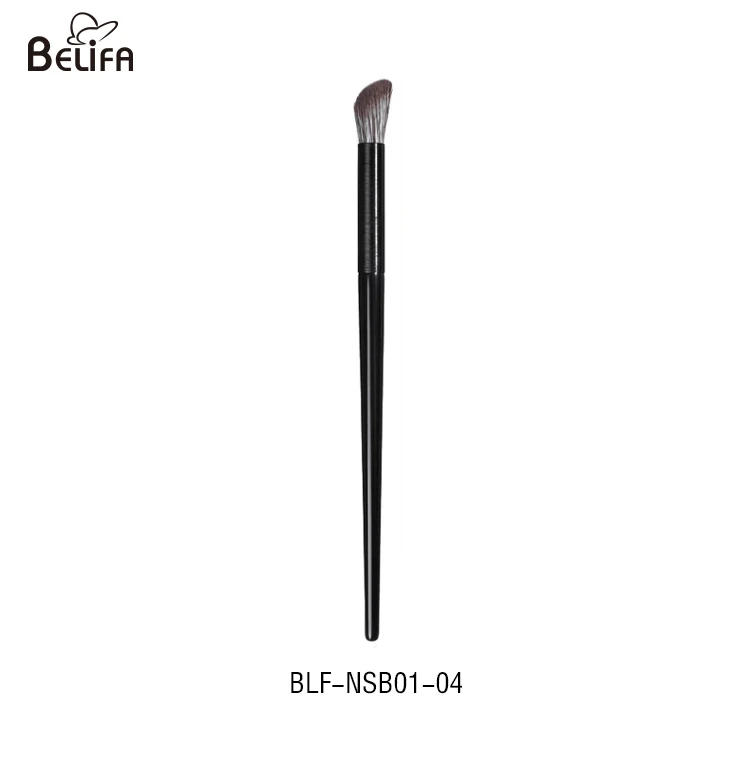 Private Label Slanted Foundation Blush Brush Make Up Makeup Concealer Brush Single Synthetic