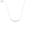18K Solid White Gold