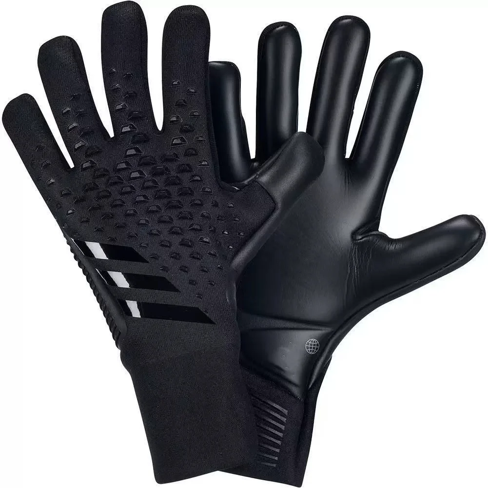 Custom Logo PU Latex Soccer Goalkeeper Gloves Best Quality for Outdoor Sports Training