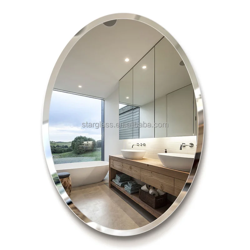 product china factory 4mm 5mm 6mm silver bathroom bedroom wall mirror for decoration-3