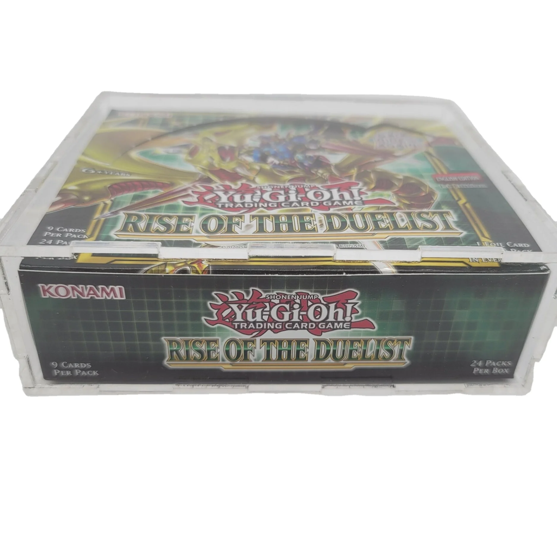 Acrylic Deck Box Display Case for TCG Yugioh Booster Box