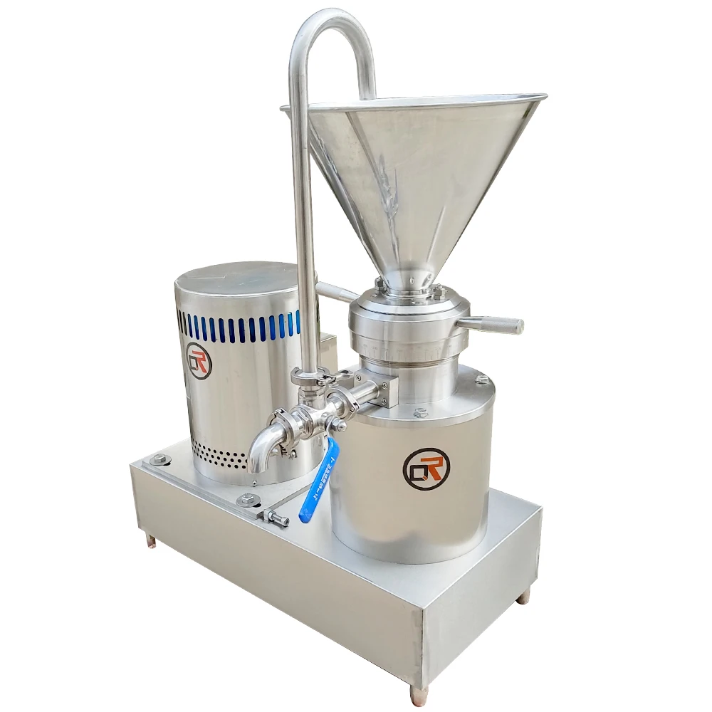 High Capacity Long Working Life Stainless Steel Vertical Scale Peanut Butter Superfine Coconut Meat Grinder Colloid Mill