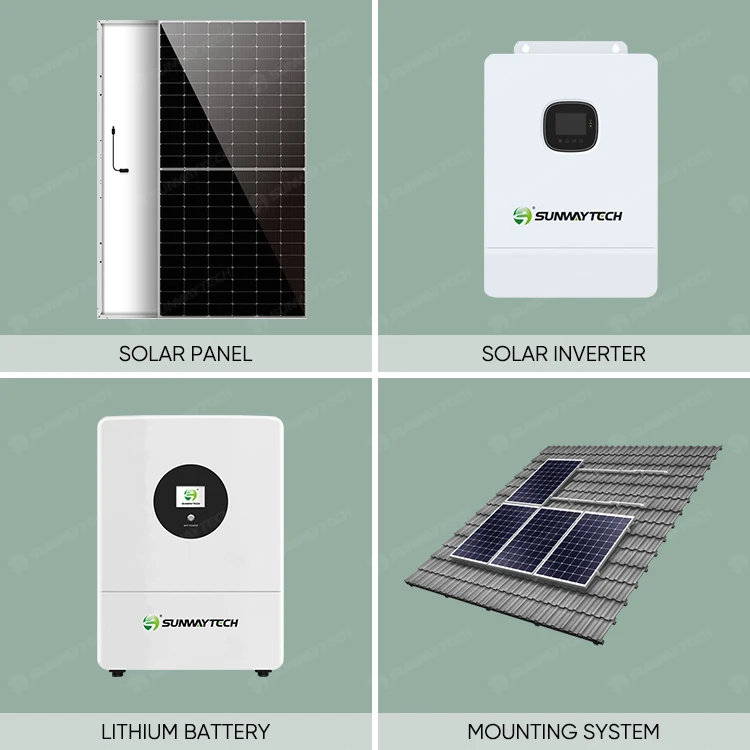 Sunway Solar Energy System 8 kw 10kw Solar Power System Full Set with Solar Panels
