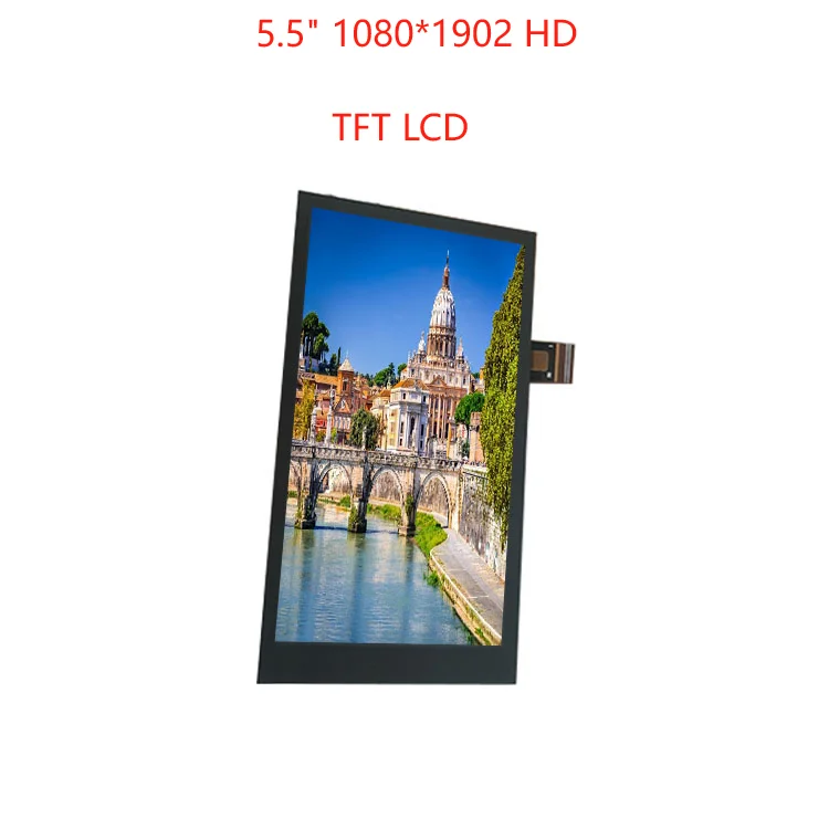 Customized Rectangle TFT LCD display 1.77 2 2.4 2.8 3.2 3.5 4 5 5.5 7 8 10.1 inch LCD modules  SPI/MIPI/RGB/MCU interface