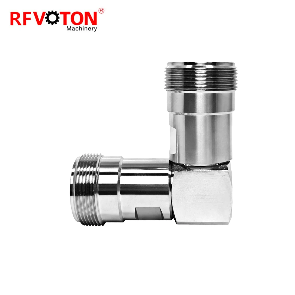 Factory LC Female Jack  to LC Female Jack Hembra 90 Degree Right Angle RA  Elbow  Rf Coax Coaxial Adaptor Adapter Rohs in Stock