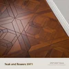 Teak wood mosaic 5971; 1㎡