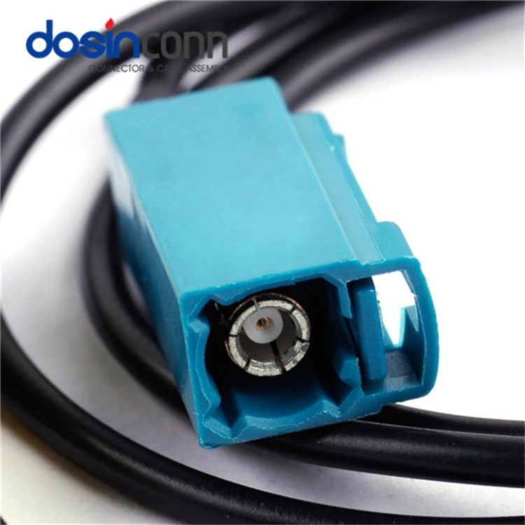  RCA Cables Interconnect RCA Female to Blue Fakar with RG174 L=10CM FRCA Cable Audio Car
