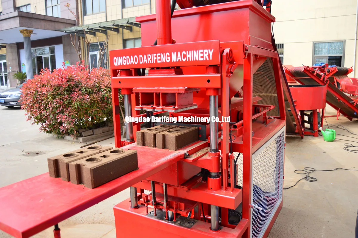 DF2-10 Uganda Interlocking Compressed Earth Ecological Clay Brick Making Machine Price