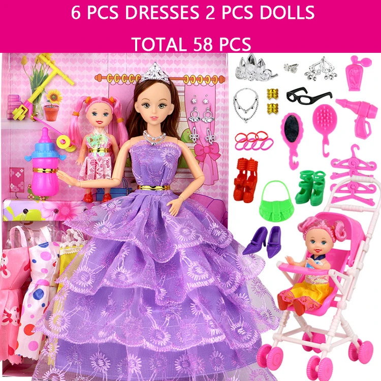 Low Price Little Princess Doll Princess Wedding Suit Doll Play Set ...