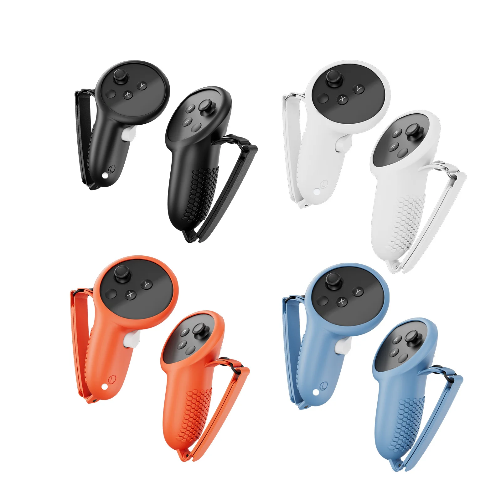 Laudtec LX370 Handheld protective cover with Precise anti slip and anti drop hole position Signal unobstructed For Meta quest3