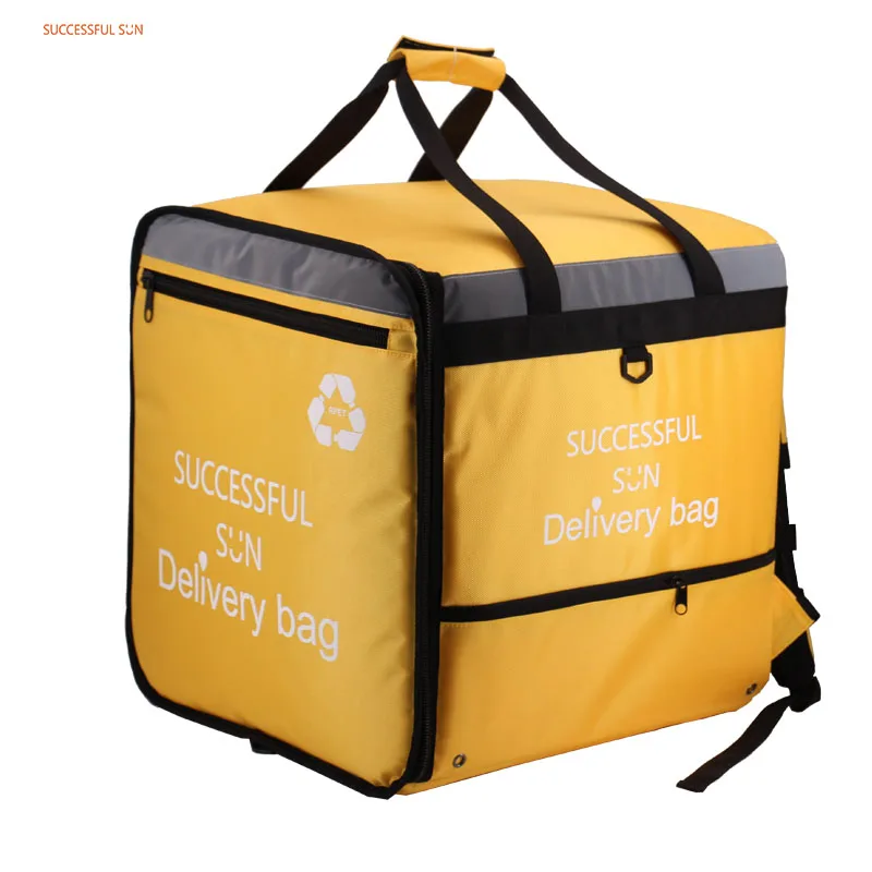 product wholesale big size bicycle food delivery bag insulated food bag with handle-3