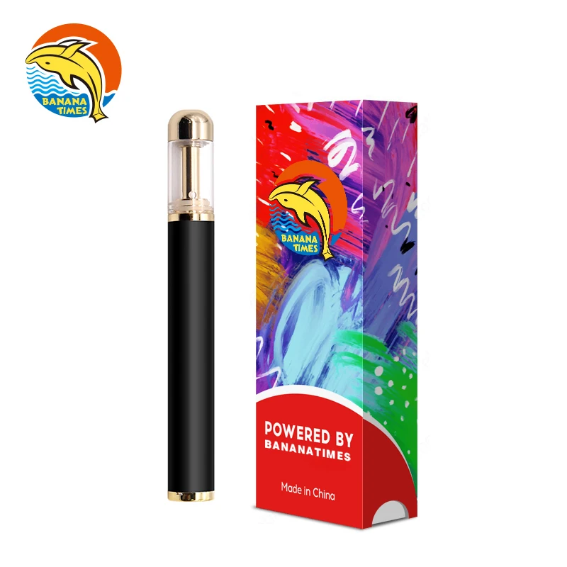 BANANA best quality empty 0.5ml cbd oil vap packaging case O5- USB rechageable mini vaporizer pen