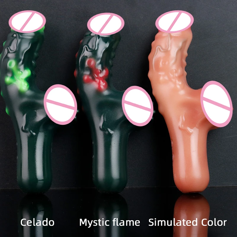 non vibrating sex toys CityFun Newly Released Vibrating and Non-vibrating Models, Dual-ended  Heatable Vibrator for Women Silicone Soft Adult Sex Toys