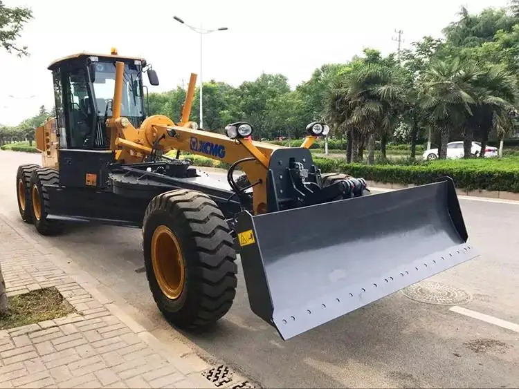 XCMG Used 140G Motor Grader GR215 14H Small Grader Blade Good Price