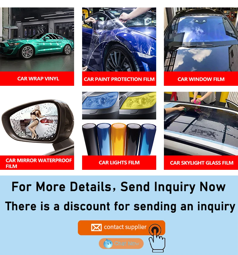 New Arrive Sunset Glow Colored Car Vinyl Wrap Roll Red Color Changing