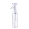 Botella pulverizadora transparente