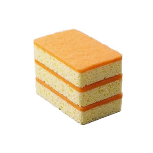 Lightweight Eco-Friendly Biodegradable Cleaning Sponge Cellulose Sponge with Wood Pulp Cotton Scouring Pad