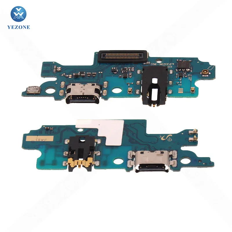USB Charging Port Dock Charger Plug Connector Board Flex Cable Compatible for Samsung Galaxy M20 M205 M205F