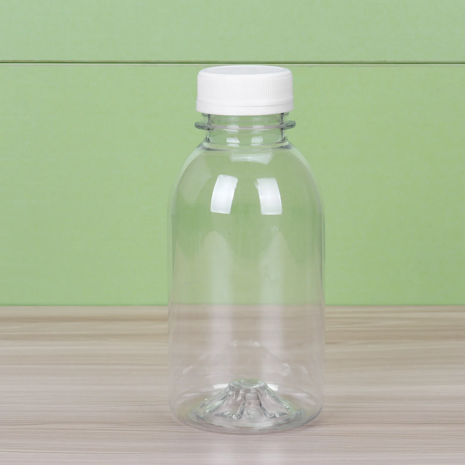 300/350/400ml Reusable Clear Plastic Bottles Juice Milk Containers