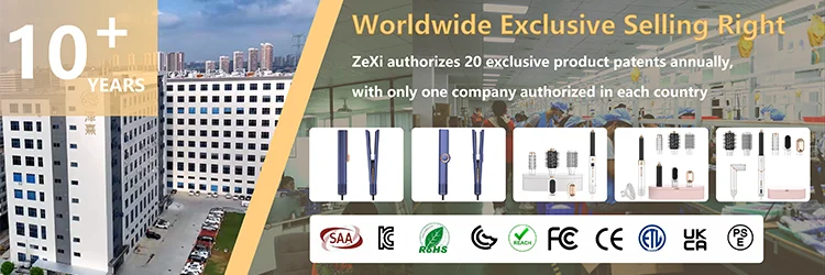 MESKY Ionic Technology 1200w Fast Drying and Lightweight Design Foldable Hot Air Styling Brush manufacture