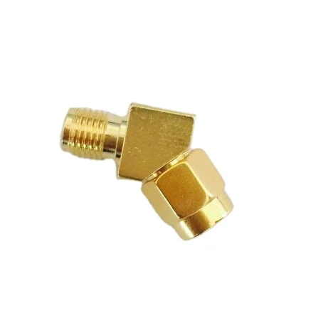 SMA Jack to Plut 45 Degree SMA Adapters Male to Female