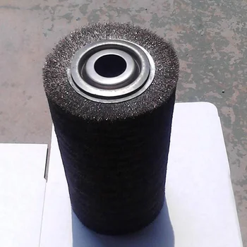 Stainless steel Industrial Cylindrical Wire Brush Roller for polishing