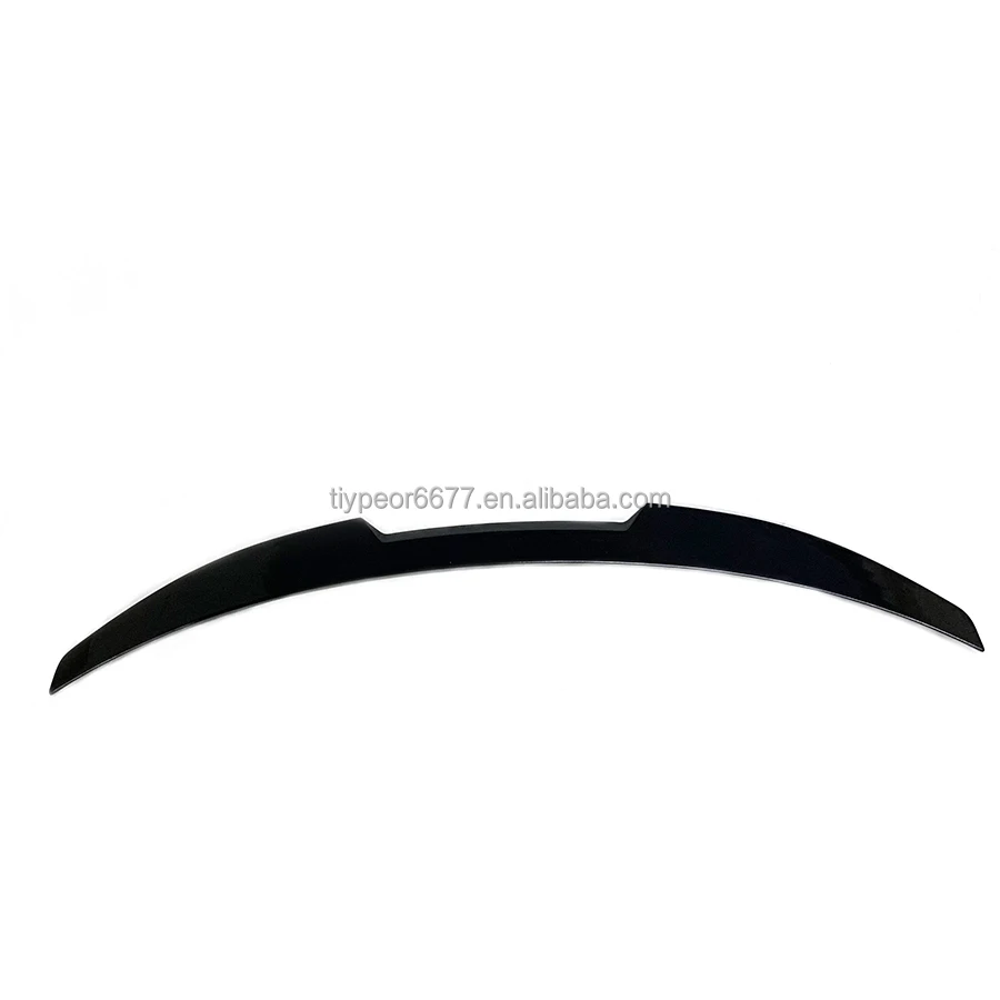 product tiypeor rear wing lip car rear trunk boot lip spoiler wing for infiniti q50 2014 2022 factory style trunk spoiler wing lip-3