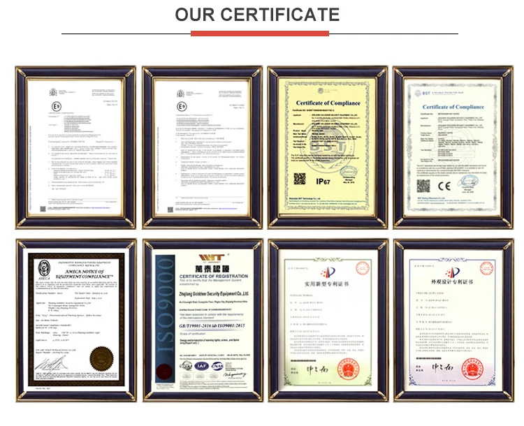 Warning Mini Rotating Light Bar - Halogen Emergency Light Bar for ...