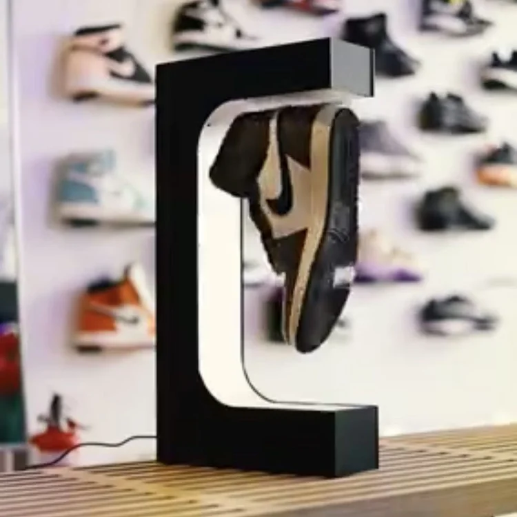 Плавающие стеллажи для обуви электромагнитный демонстрационный поднос магнитные левитирующие бутылки