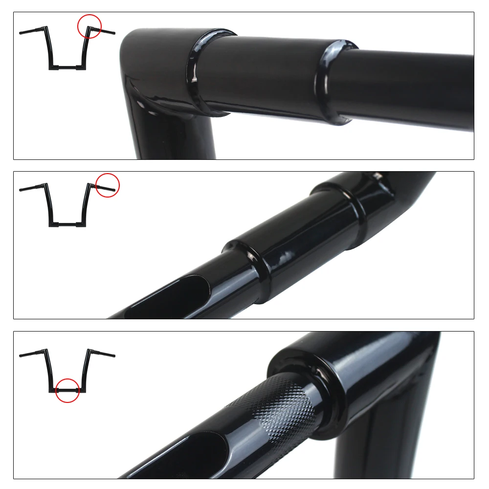 Мотоциклетная вешалка 12 дюймов на руль для Harley Davidson Dyna Softail Sportster Touring