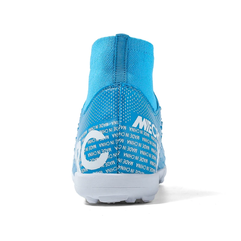 Обувь для тренировок World-win мужчин и женщин высокие дышащие вязаные носки обувь на плоской подошве футбола