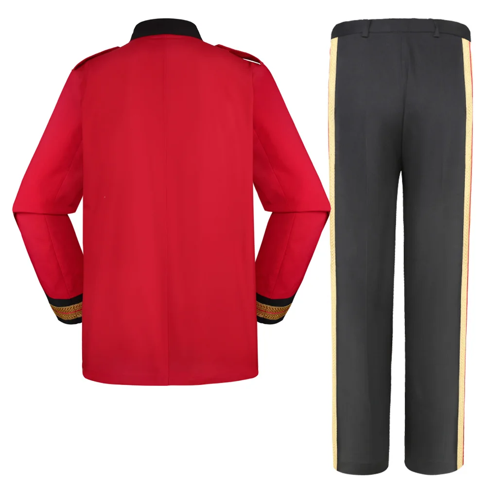 XINXING Custom Ceremonial Clothes Set Ceremonial Band Costume Honor Guard Uniform Red Long Sleeve Ceremonial Uniform