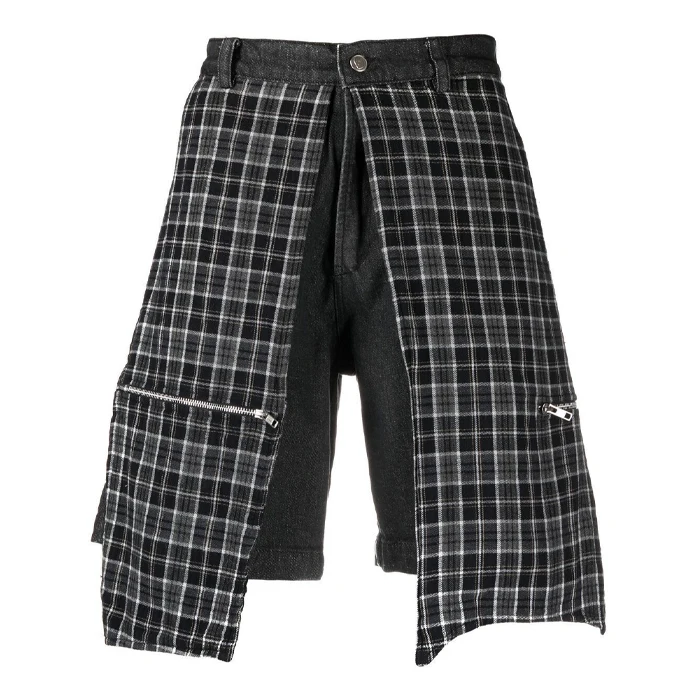 Cotton Cargo Shorts With Patch Pockets 