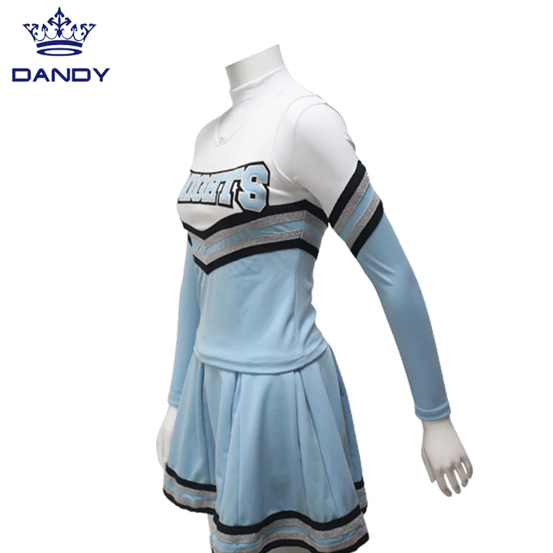 Cheerleader Costume Small / White/Blue