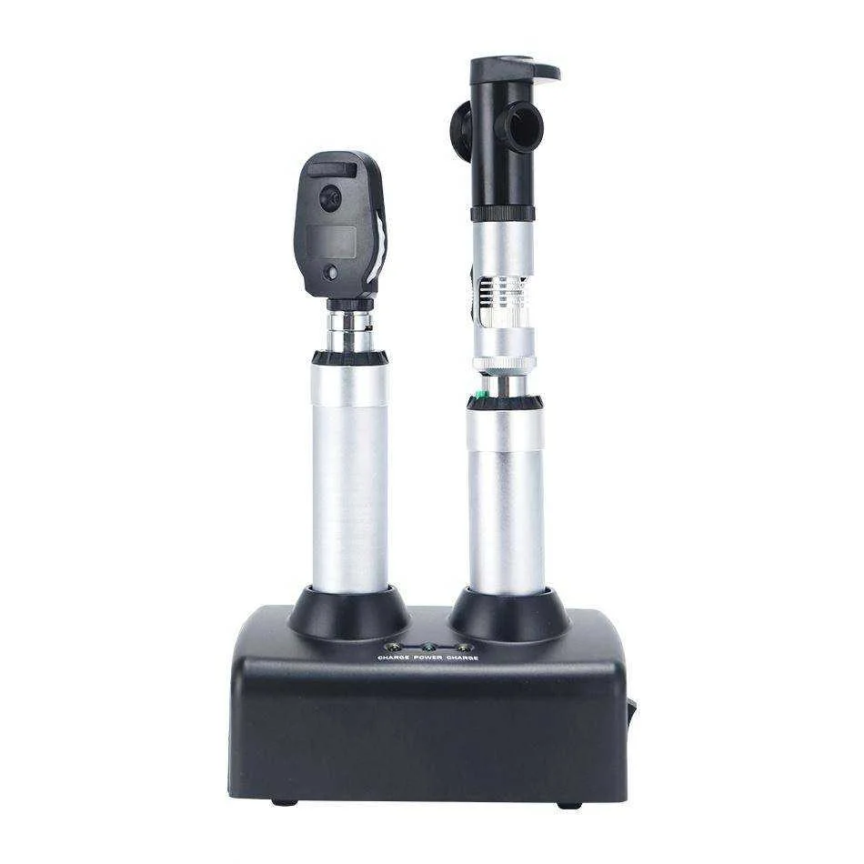 The YZ24B + YZ11D Ophthalmoscopy and Retinoscope Kit Offers Excellent Value for Money for Ophthalmic Examinations.
