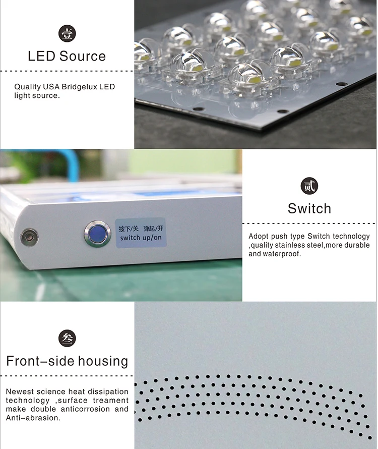 Mono Solar Panel Solar LED Street Light With Ra>80 150lm/W Luminous Flux