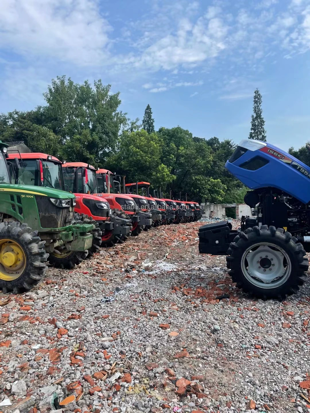 Used Tractor Massey Ferguson Xtra 1204 120hp 4wd Wheel Farm Orchard