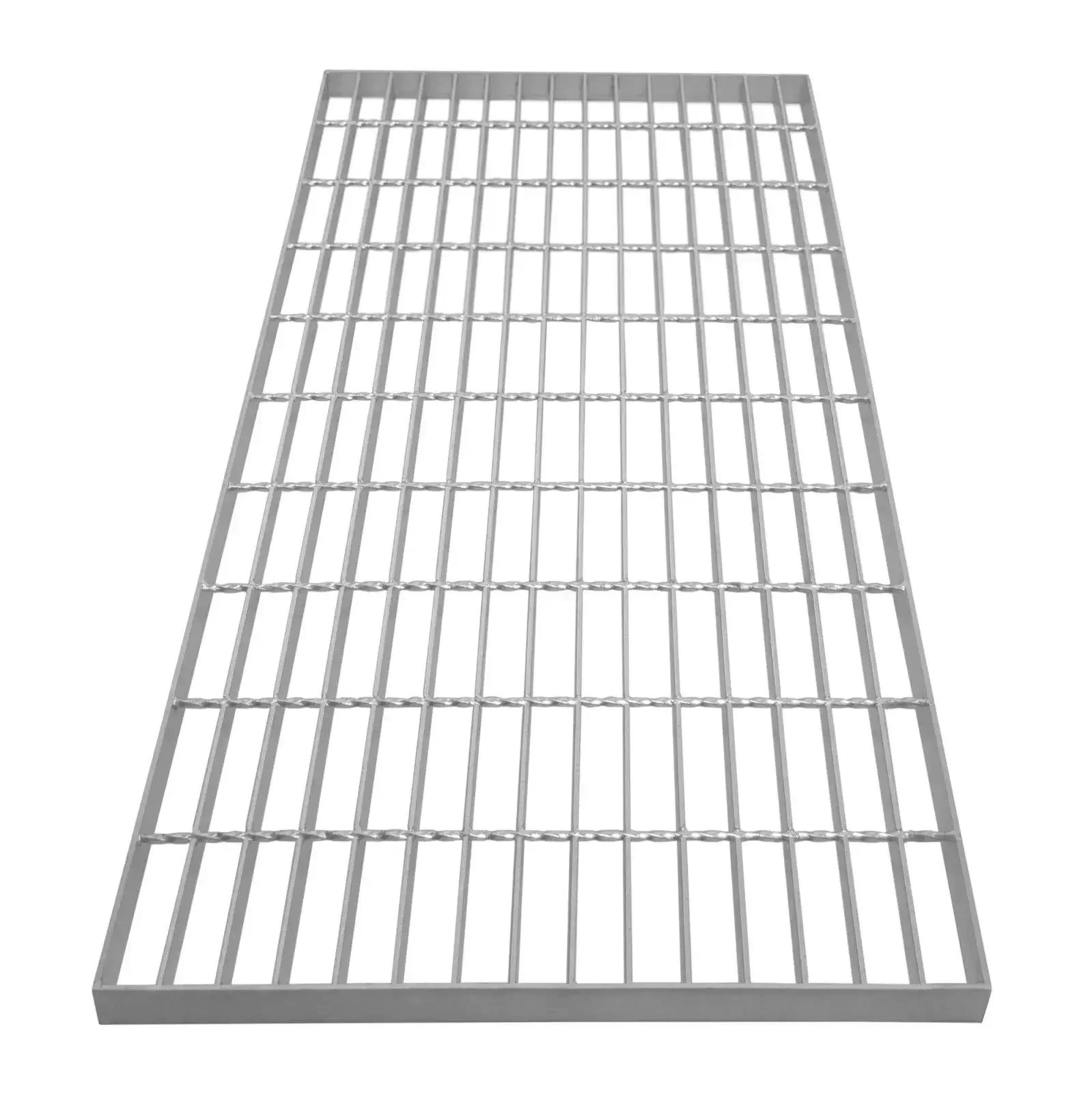 Heavy Duty Galvanized Metal Grid Driveway Walkway 32x5mm Stainless Steel Grating Floor